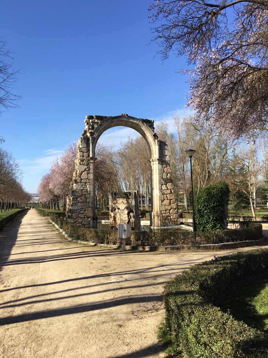 Parque de la Virgen de las Viñas. Aranda de Duero. Burgos. Castilla y León.&nbsp;14.3.2017