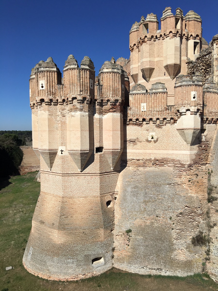 Castillo de Coca. Segovia. Castilla y León.&nbsp;7.4.2017