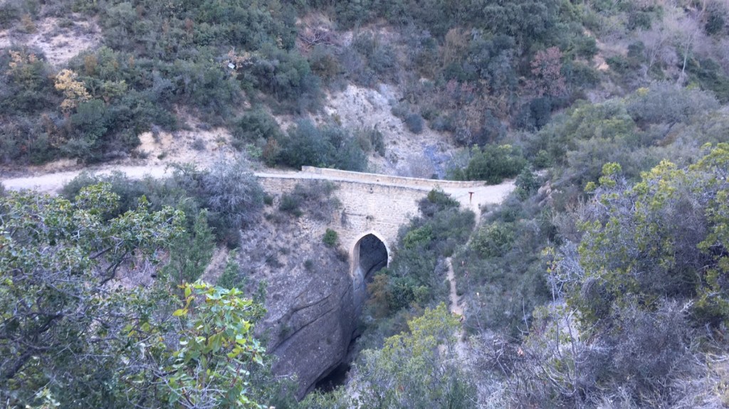 Camino de Asque a Columbia y Puente del Diablo. Huesca, Aragón. Diciembre&nbsp;2017