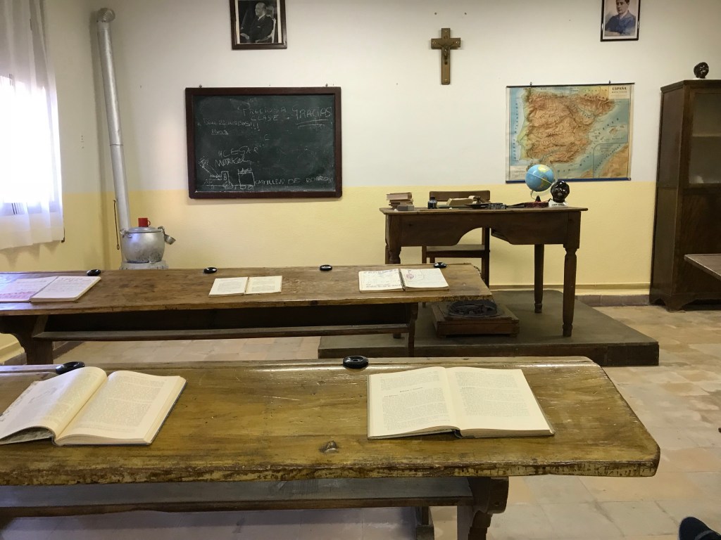 Escuelas en Castillejo de Robledo. Soria. Castilla y león.&nbsp;1.sept.2018