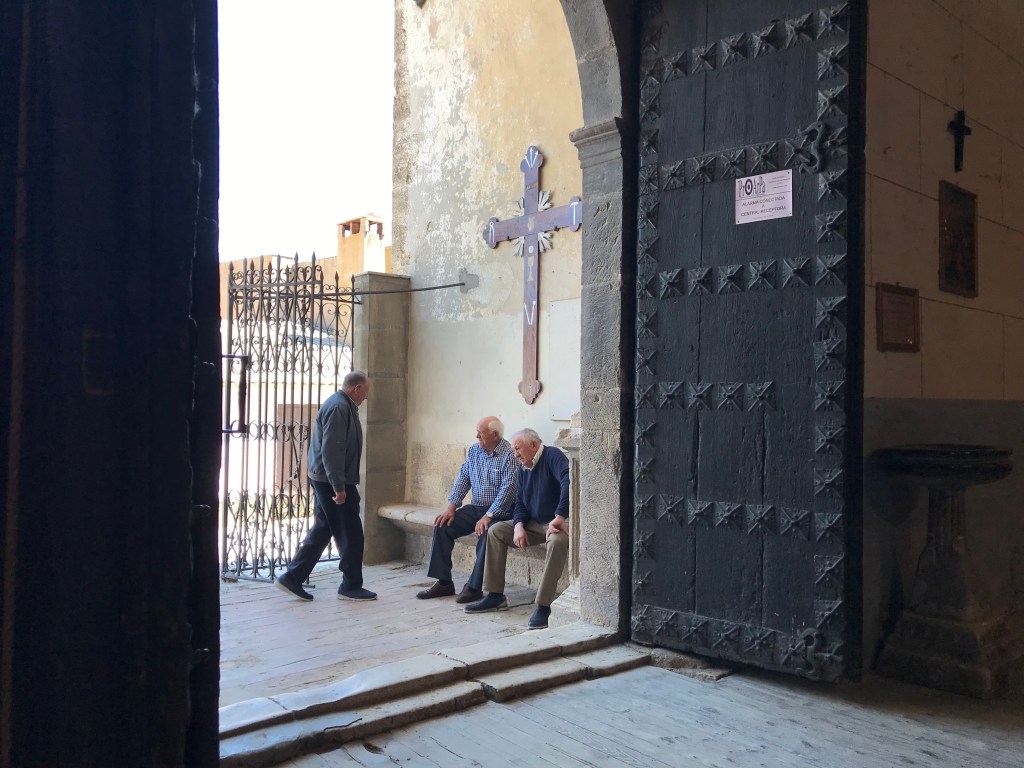 Belmonte De Gracian. Iglesia de San Miguel. Zaragoza. Aragon.&nbsp;2.6.2019