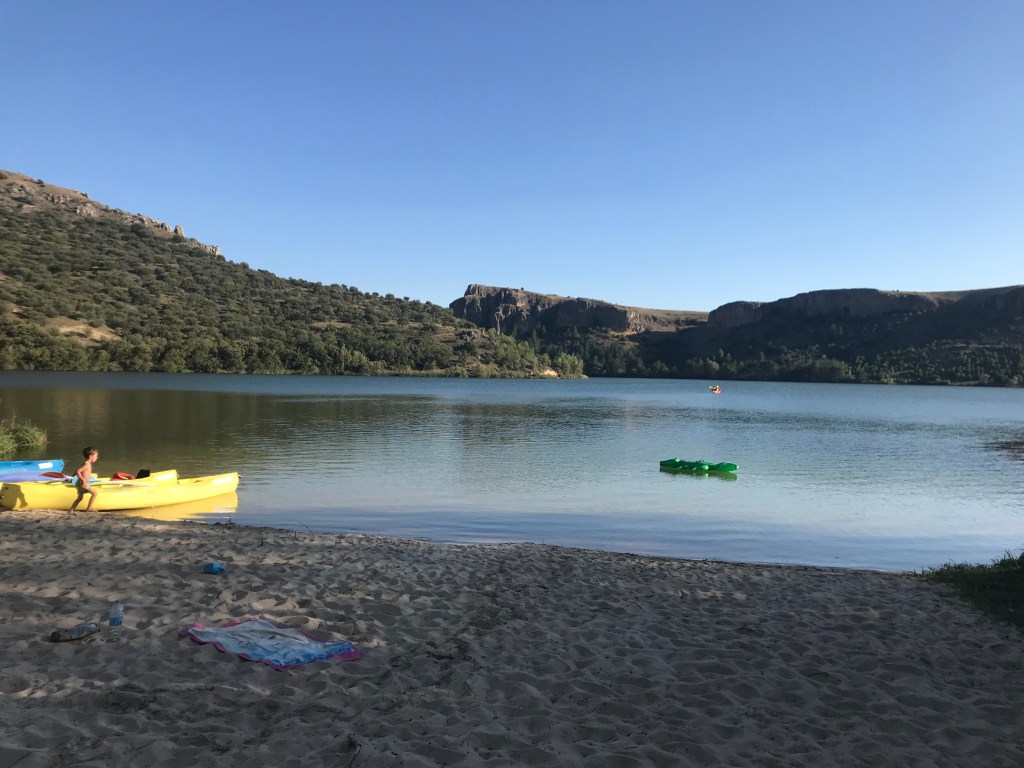 La serranilla. Embalse delas Vencías. Segovia. Castilla y León.&nbsp;4.9.2019