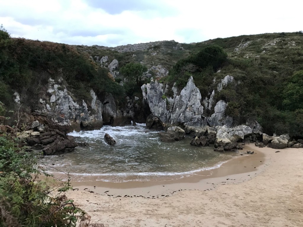 Playa de Gulpiyuri. Asturias.&nbsp;2.11.2019