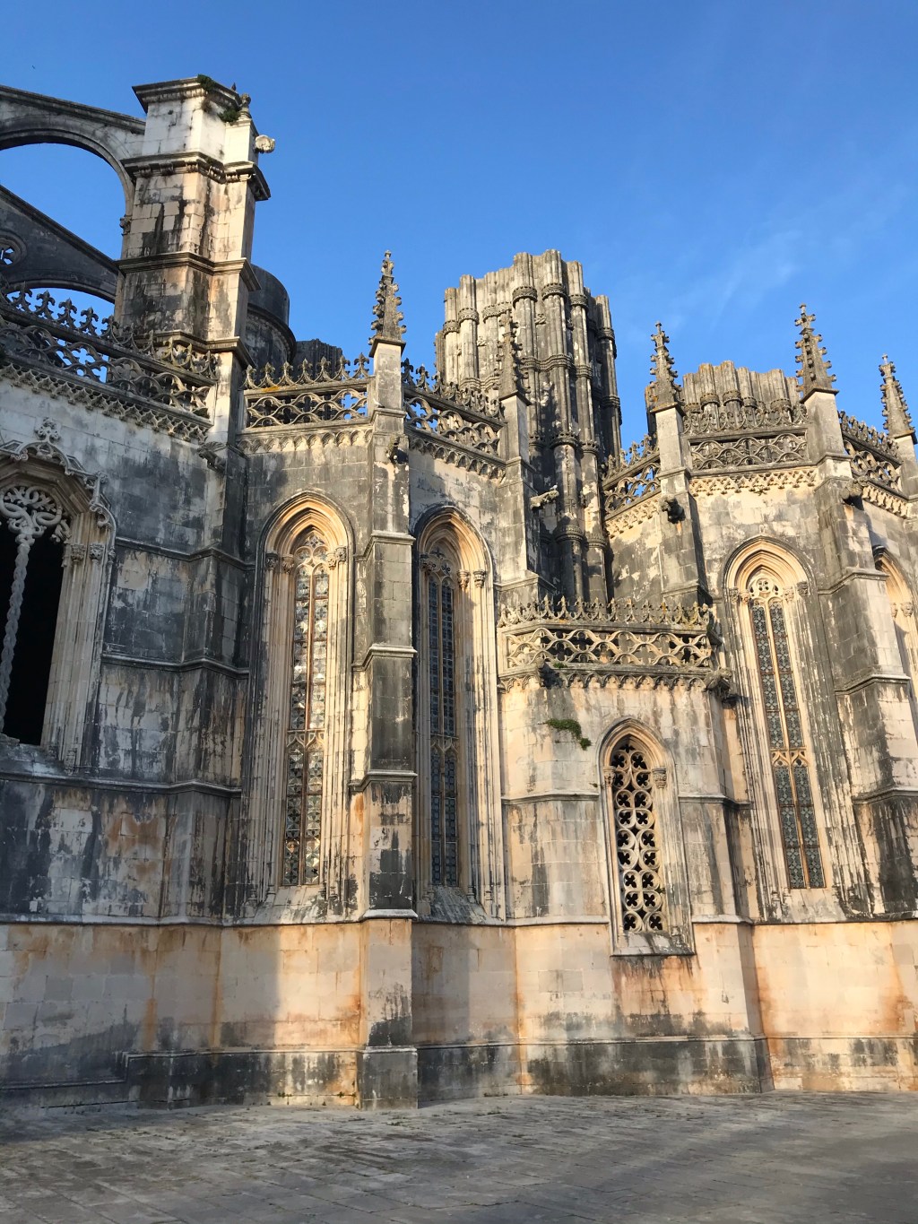 Capelas Imperfeitas. Batalha, Região de Leiria. Marzo&nbsp;2020.