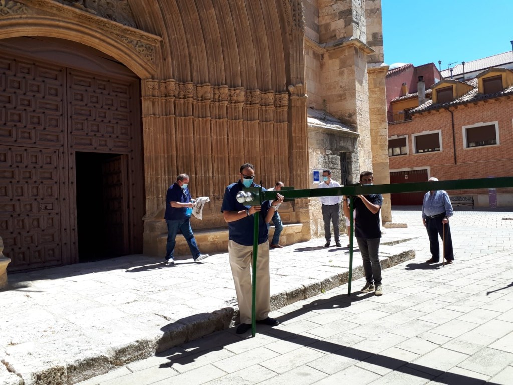 Vuelta De la Cruz de Mayo con COVID19. Aranda de Duero, Burgos, Castilla y León.&nbsp;21.6.2020