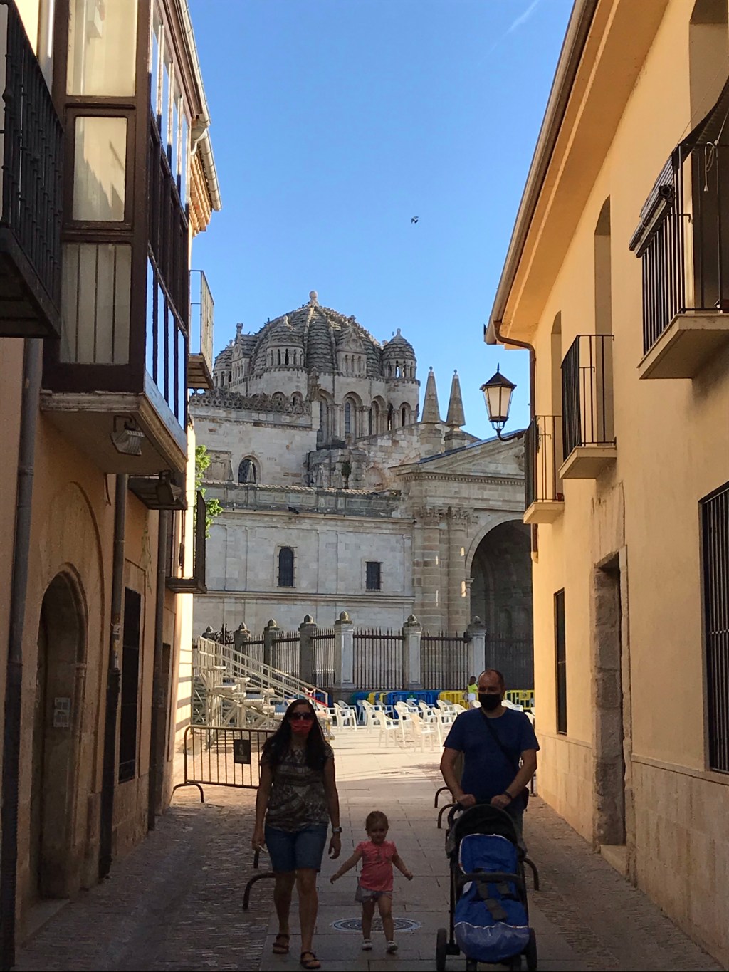 Vistas sobre la catedral de Zamora. Zamora. Castilla y León.&nbsp;6.8.2020