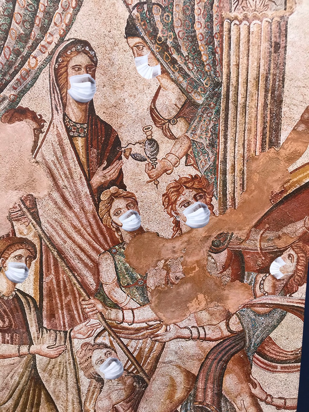 Villa Romana de la Olmeda. Pedrosa de la Vega. Palencia. Castilla y León.&nbsp;1.11.2020