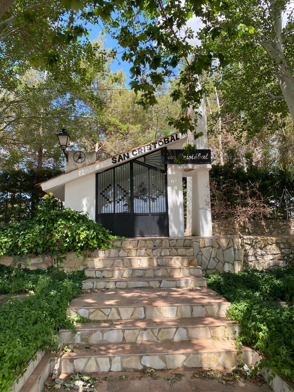 Ermita de San Cristobal en Villares del Saz, Cuenca, Castilla la Mancha.&nbsp;28.6.2021