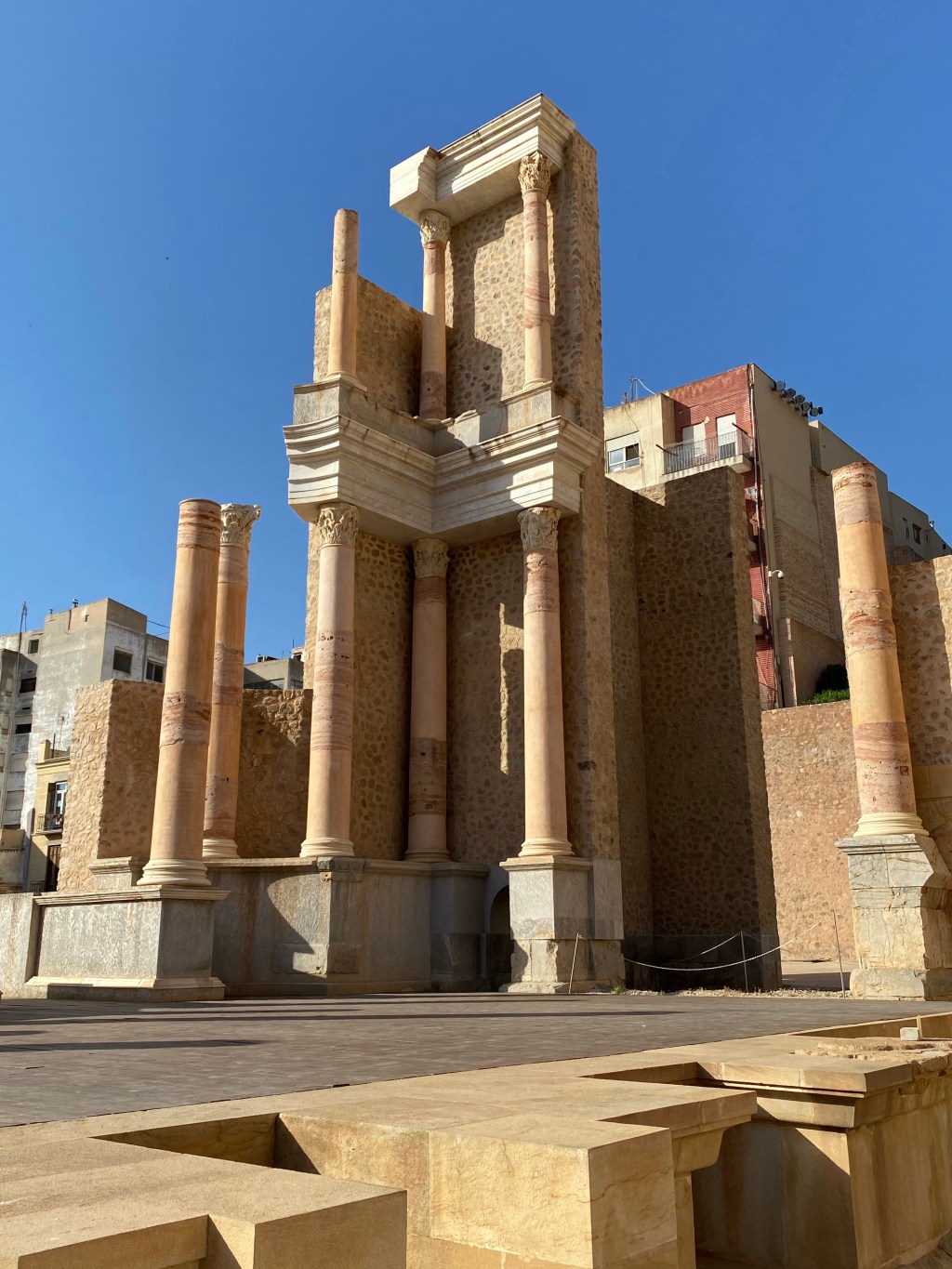 Teatro Romano Cartagena, Murcia, Región de Murcia.&nbsp;1.7.2021