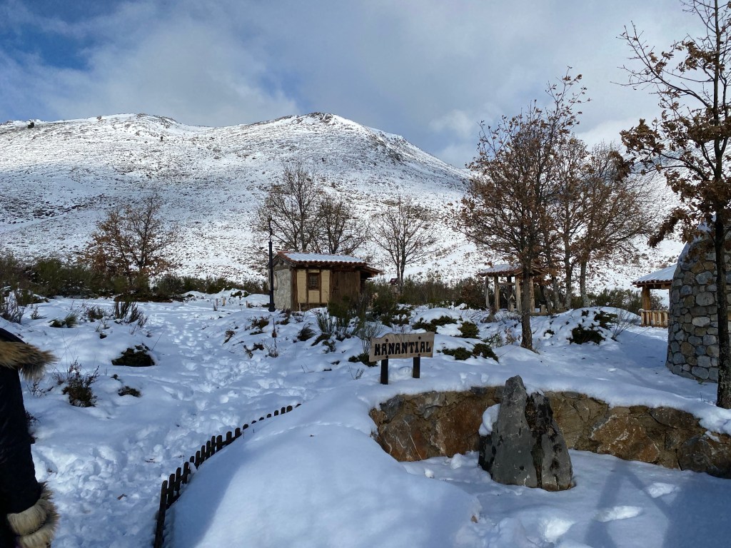 Camino a los chozos de Villafría de la Peña. Palencia. Castilla y León.&nbsp;7.12.2021