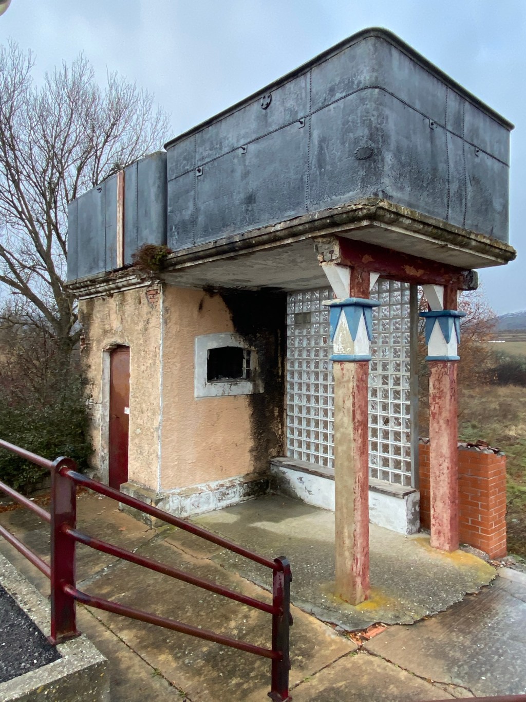 Estacion Feve Villaverde-Tarilonte. Palencia. Castilla y León.&nbsp;7.12.2021