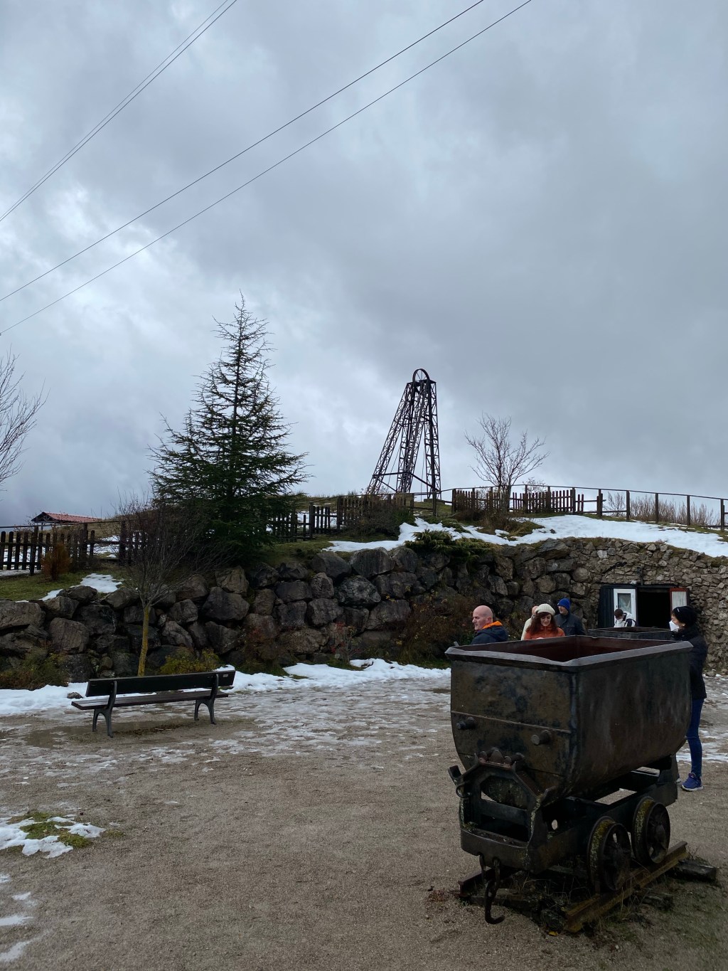 Entrada de Mina en Barruelo de Santullán. Palencia. Castilla y León.&nbsp;8.12.2021