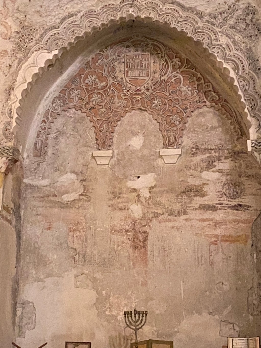 Iglesia de San Martín, centro de interpretación del árte mudejar. Cuellar. Castilla y León.&nbsp;30.1.2022