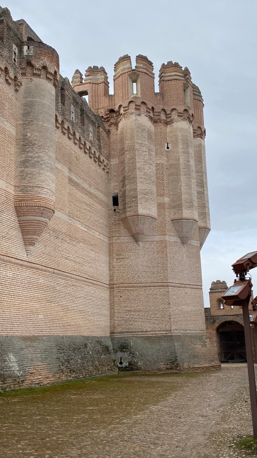 Castillo de Coca. Segovia. Castilla y León.&nbsp;26.1.2022