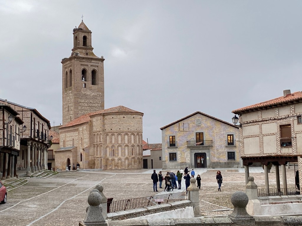Plaza Mayor y calles de la zona del Castillo. Arévalo. Ávila. Castilla y León.&nbsp;28.1.2022