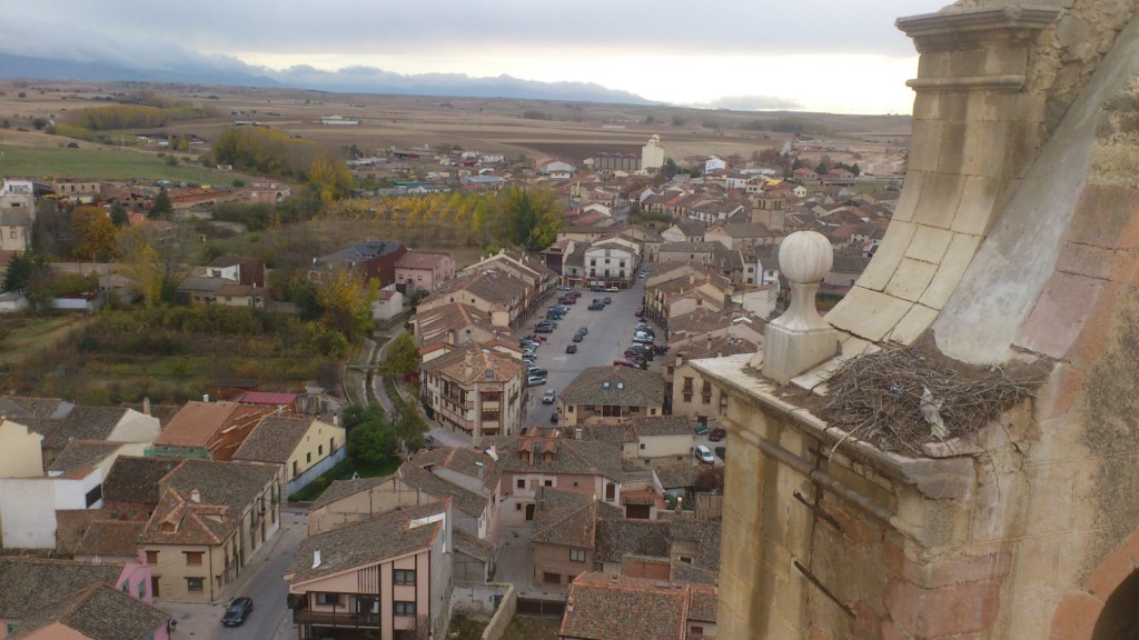 Vistas del y desde el castillo de Turégano. Segovia. Castilla y León.&nbsp;13.11.2011