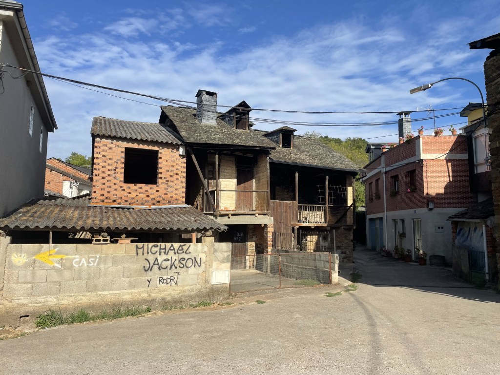 Camino de Santiago a su paso por Valtuille de Arriba. León. Castilla y León.&nbsp;2023.08.25