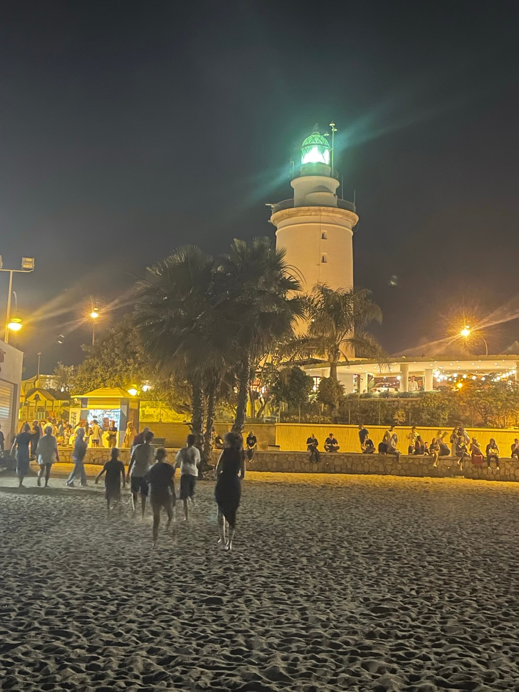 Noche de San Juan en la Farola de Málaga. Málaga. Andalucía.&nbsp;24.06.2024
